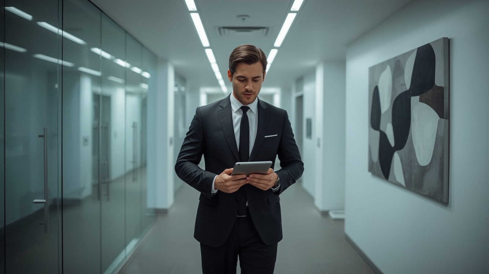 Symbolbild: ruhige Arbeitsumgebung als Abschluss einer Anfrage