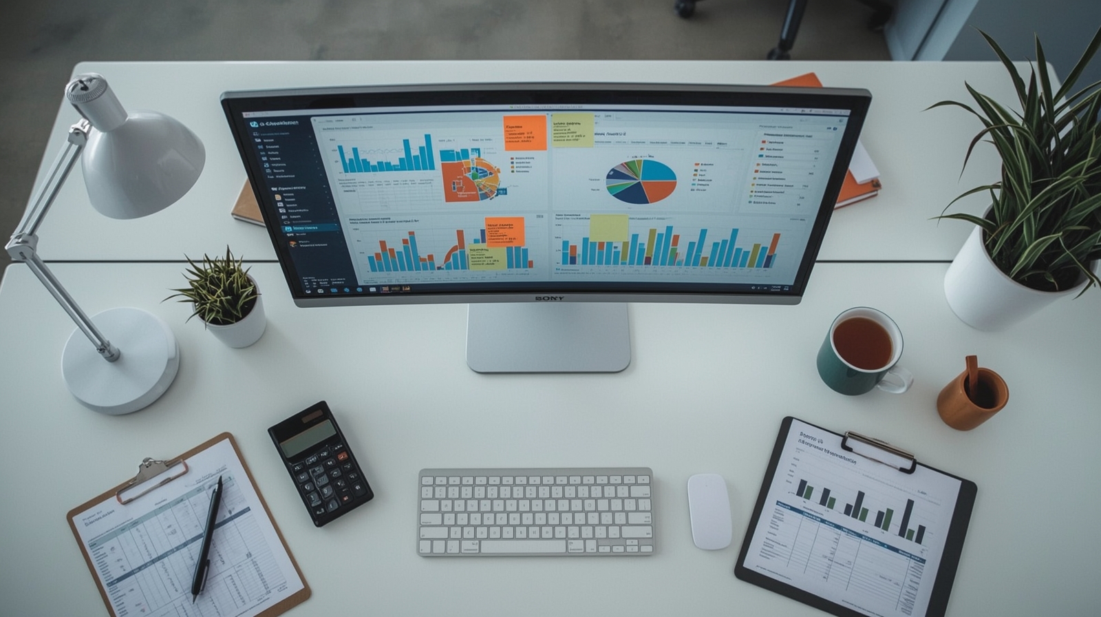 Symbolbild: Arbeitsplatz mit Fokus und ruhiger Atmosphäre